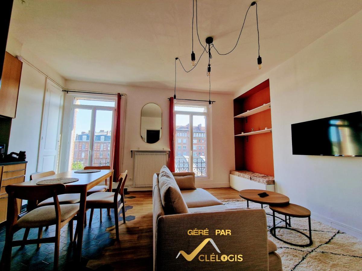 Le Beau Marche, 70M, 2 Chambres, Lumineux Rouen Ngoại thất bức ảnh
